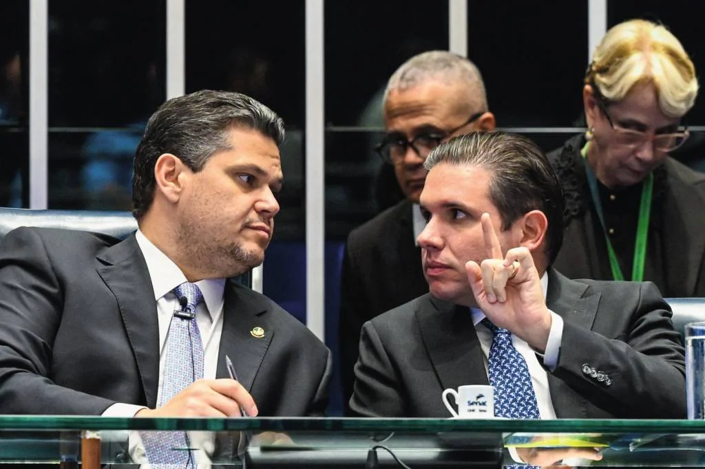 INACEITÁVEIS - Alcolumbre e Motta: os chefes do Legislativo protestaram contra as determinações do STF